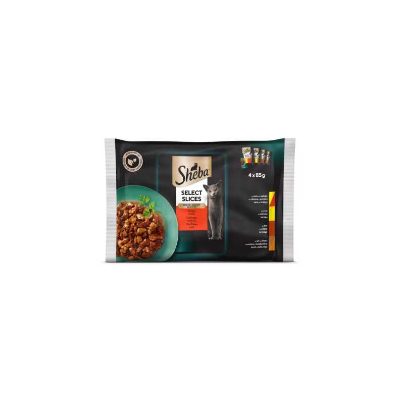 Ėdalas katėms  SHEBA  4X85g