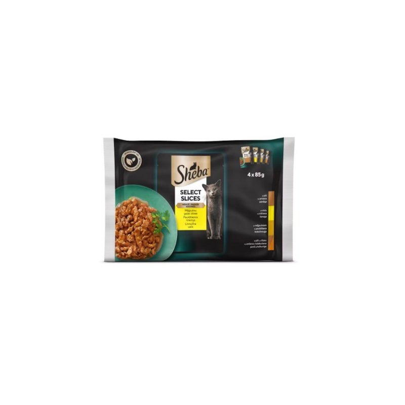 Ėdalas katėms  SHEBA  4X85g