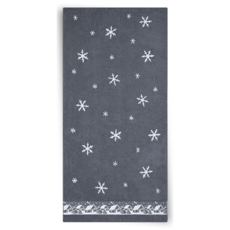 Medvilninisvonios rankšluostis ZWORTEX ASPEN 2 pilkas, 50 x 100 cm