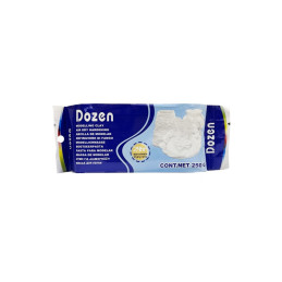 Modeliavimo molis  DOZEN 250g baltas