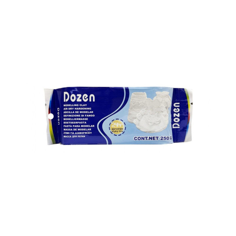 Modeliavimo molis  DOZEN 250g baltas