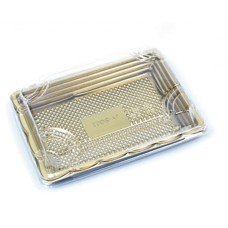 Plast. padėkliukas su dangteliu 16.5 x 11 JY-SG03