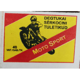 Degtukai  BY  Moto Sport 1vnt.