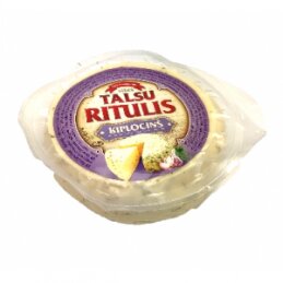 Sūris "Talsu" su česnakais, rieb. 45%