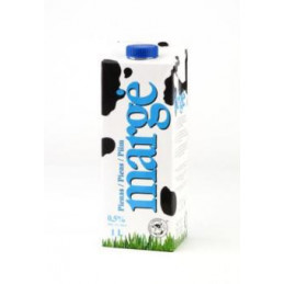 Pienas MARGĖ 0.5%, 1l